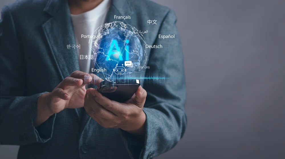 Une carte du monde digitale avec des points connectés, illustrant la portée globale et la stratégie d'un Site web multinationale.